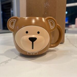 Starbucks Bearista Tan and White Coffee Mug
